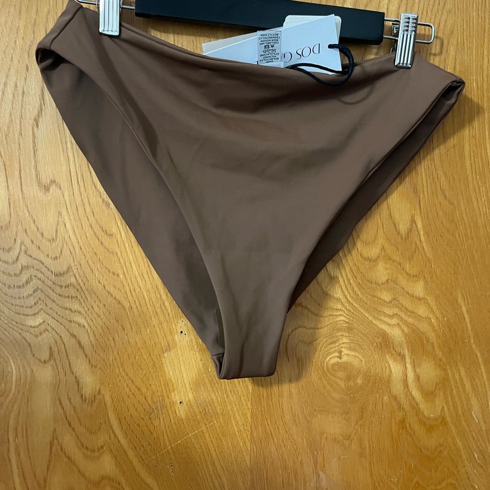 Dos Gardenias Brown Bikini bottom Swimwear Essential 4